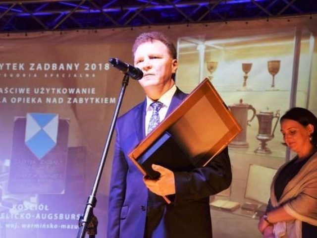 Pastor Twardzik nagrodzony w Zamościu